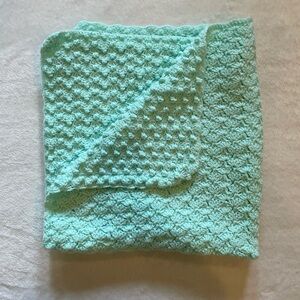 Hand-made Crochet Textured Baby Blanket (Gender Neutral)